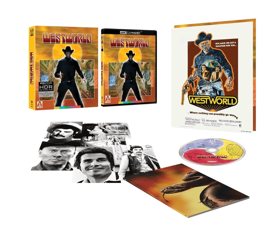 [ARROW VIDEO] 웨스트월드 (1973) 4K Ultra HD + Blu-ray 한정판(블루레이) 이미지