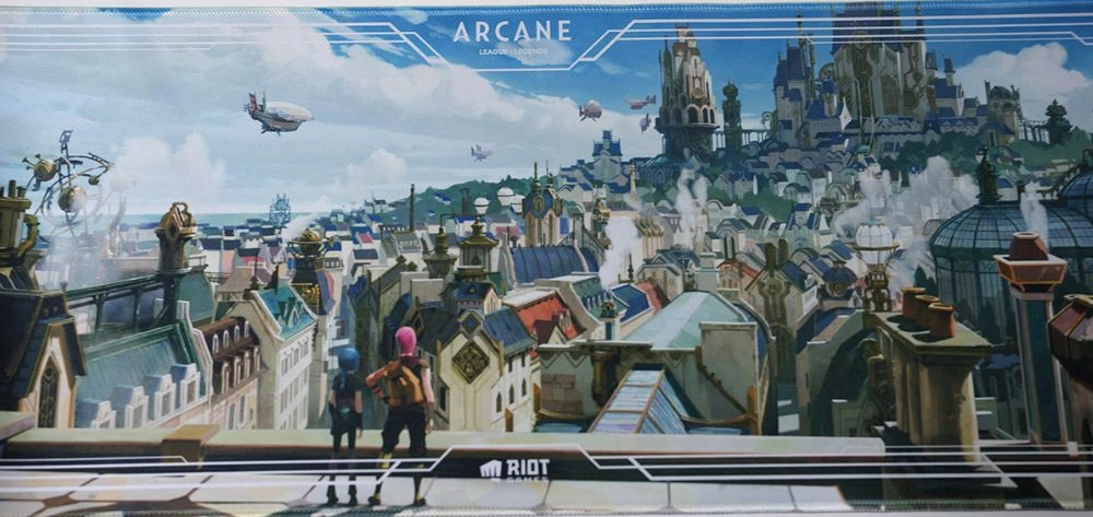 [미개봉] 라이엇 X 아케인(Arcane) 공식 한정판 장패드 판매합니다 이미지