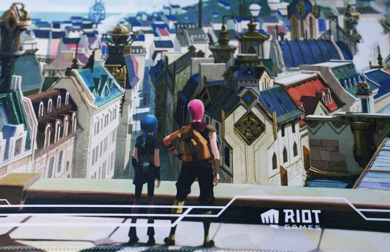 [미개봉] 라이엇 X 아케인(Arcane) 공식 한정판 장패드 판매합니다 이미지