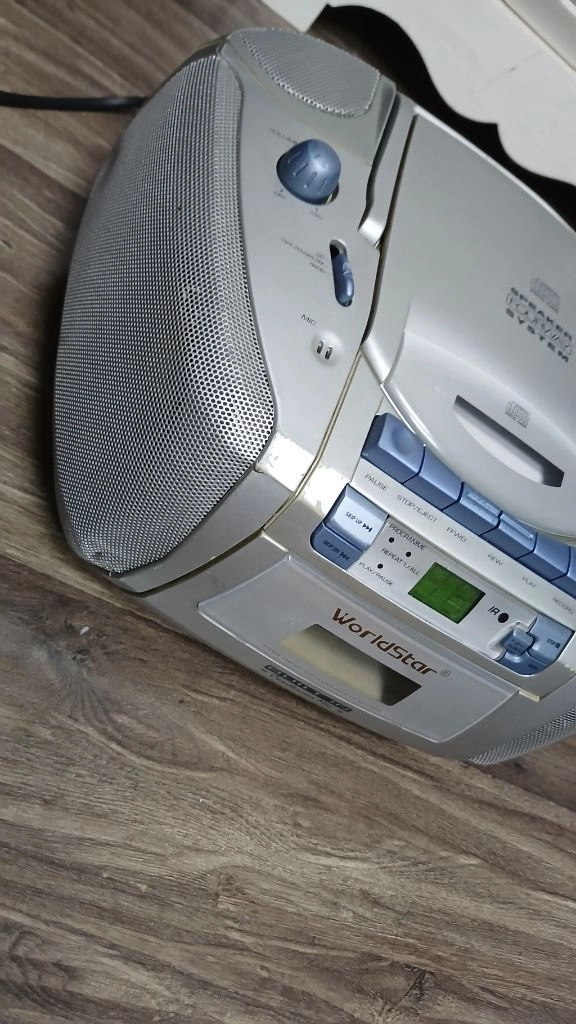 월드스타 CD 라디오 실버 이미지