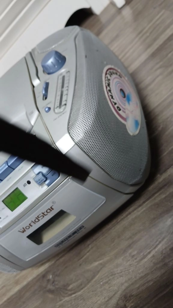 월드스타 CD 라디오 실버 이미지