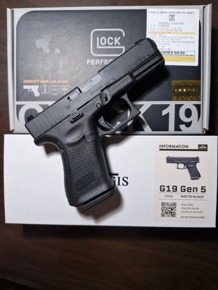 vfc glock 19gen5 스틸슬라이드 (최종 가격 인하) 이미지