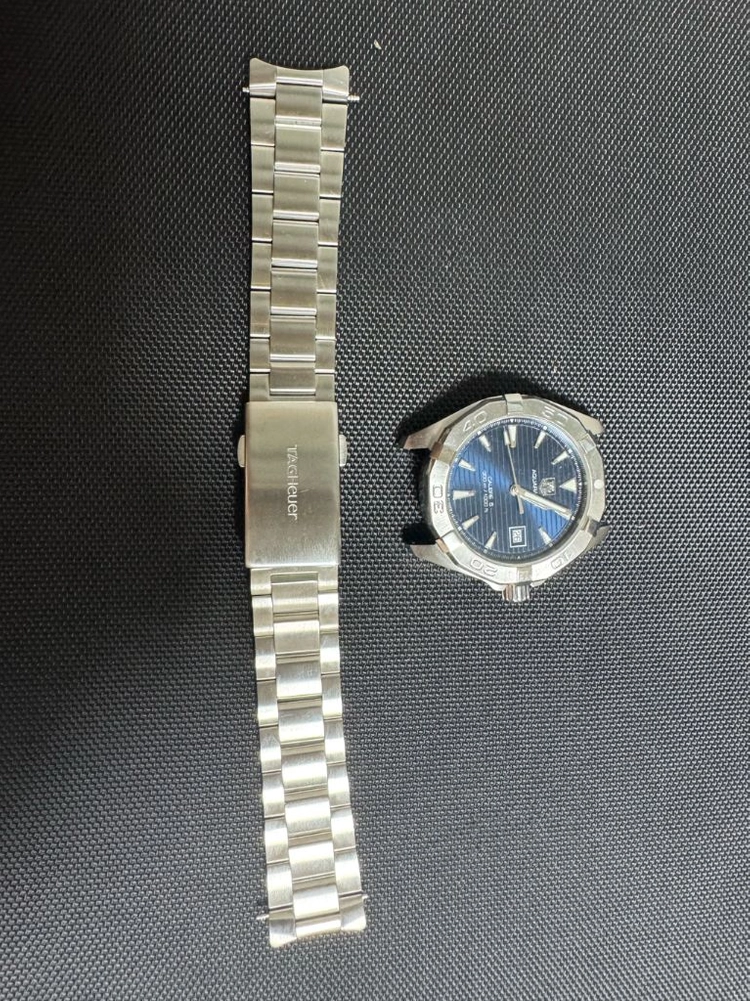 태그호이어 아쿠아레이서 청판 스틸 오버홀 폴리싱 ㅇ 이미지