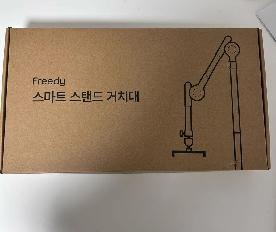 프리디(Freedy) 스마트폰 거치대 스탠드형 (박스포함) 이미지