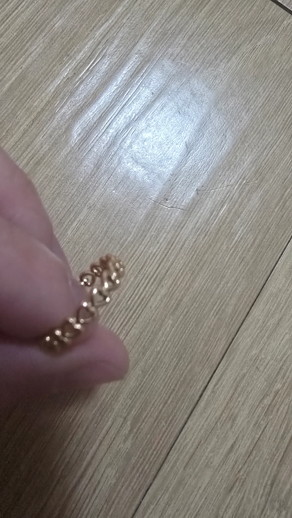 판도라 링크드러브 로즈골드 하트반지 48호 이미지