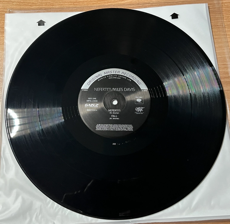 마일스 데이비스 Miles Davis Nefertiti LP Vinyl 이미지