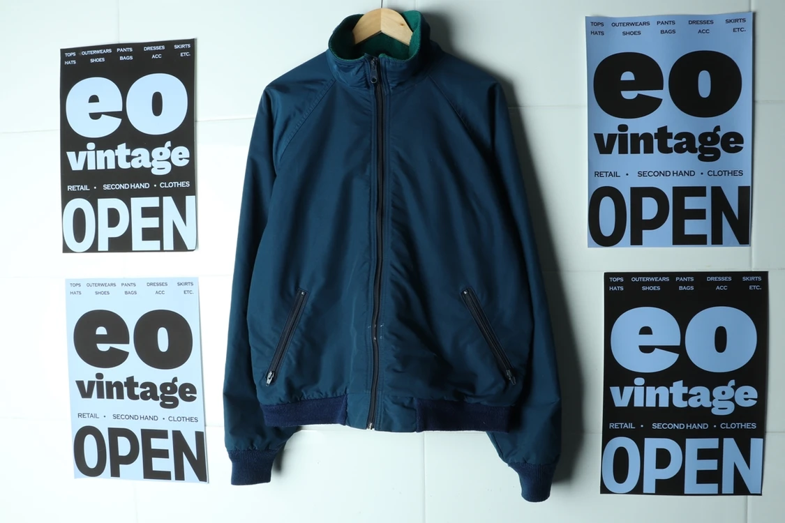 (L-XL) 울리치 집업 바람막이 점퍼자켓 80S 이미지