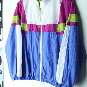 (M-L) 아디다스 집업 바람막이 점퍼자켓 80S년대 이미지