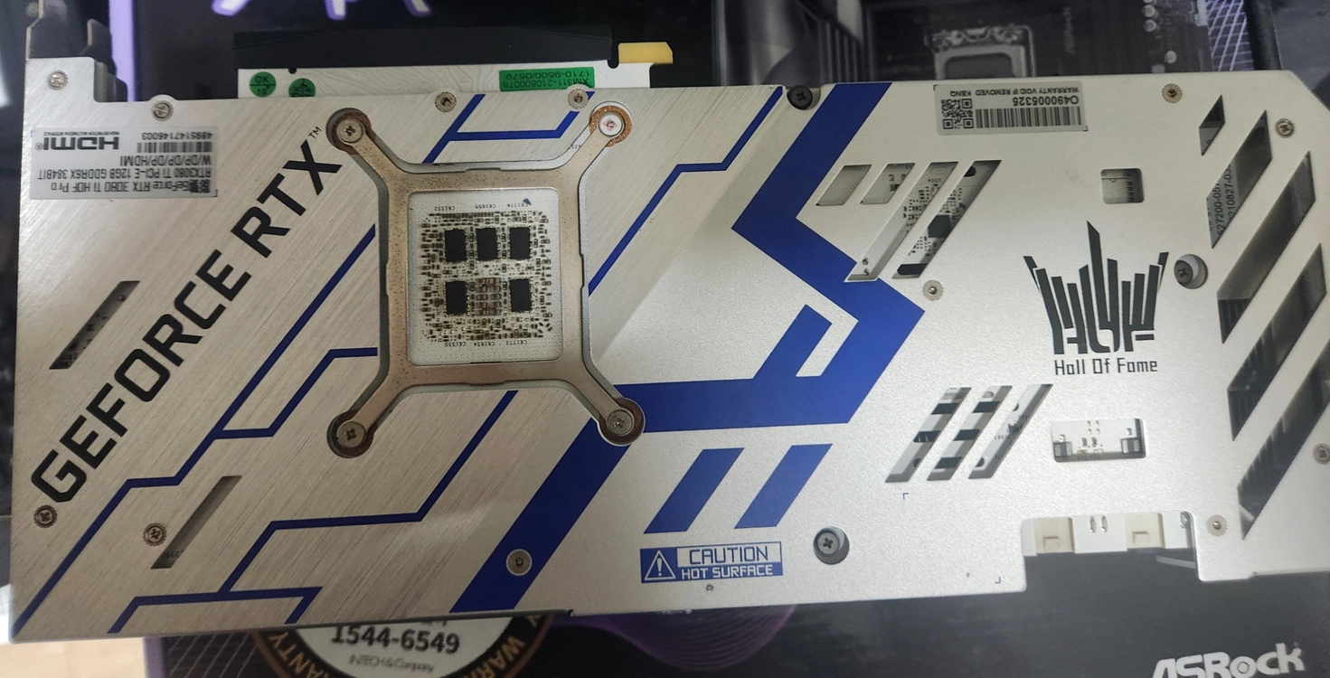 galax hof pro rtx3080ti 이미지