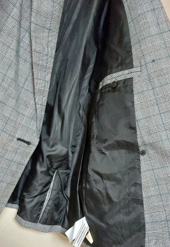 메이드웰 여성 울 체크 블레이저 재킷 M 자켓 이미지