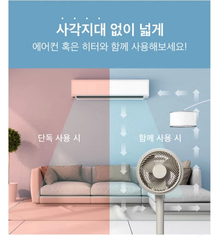 대형 써큘레이터 선풍기 이미지