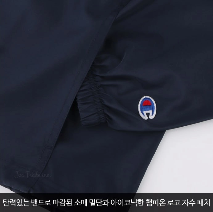 [미착용 제품] 챔피온 US라인 로고 스타디움 패커블 아노락 재킷 네이비 M L XL 이미지