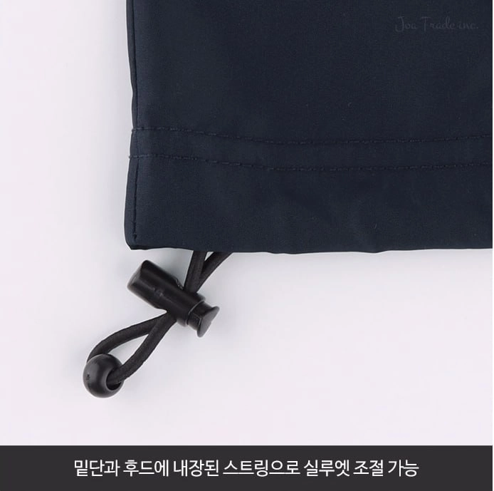 [미착용 제품] 챔피온 US라인 로고 스타디움 패커블 아노락 재킷 네이비 M L XL 이미지
