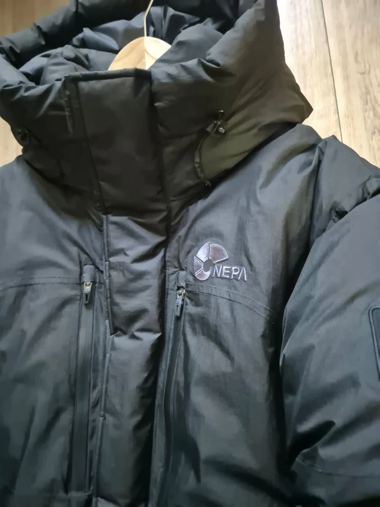 네파 그린란드 대장급 숏패딩 블랙 100호 이미지