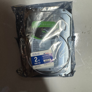새제품 SEAGATE BARACUDA 4TB SATA HDD 판매합니다. 이미지