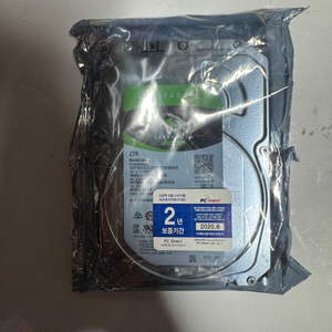새제품 SEAGATE BARACUDA 2TB SATA HDD 판매합니다. 이미지