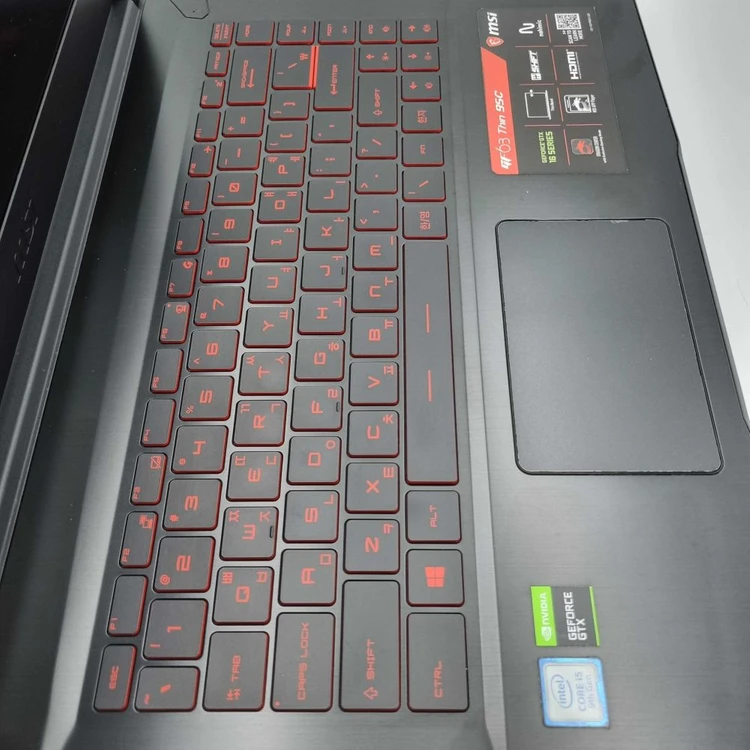 리퍼비시 MSI i5 9TH RAM 16GB GTX 1650 1.2TB 15.6인치 리퍼 노트북 이미지