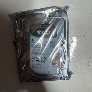 새제품 SEAGATE EXOS 4TB SATA HDD 판매합니다. 이미지