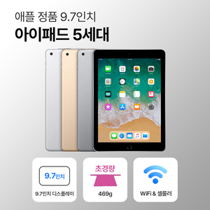 애플 아이패드 5세대 32GB 9.7인치 스페이스 그레이 이미지