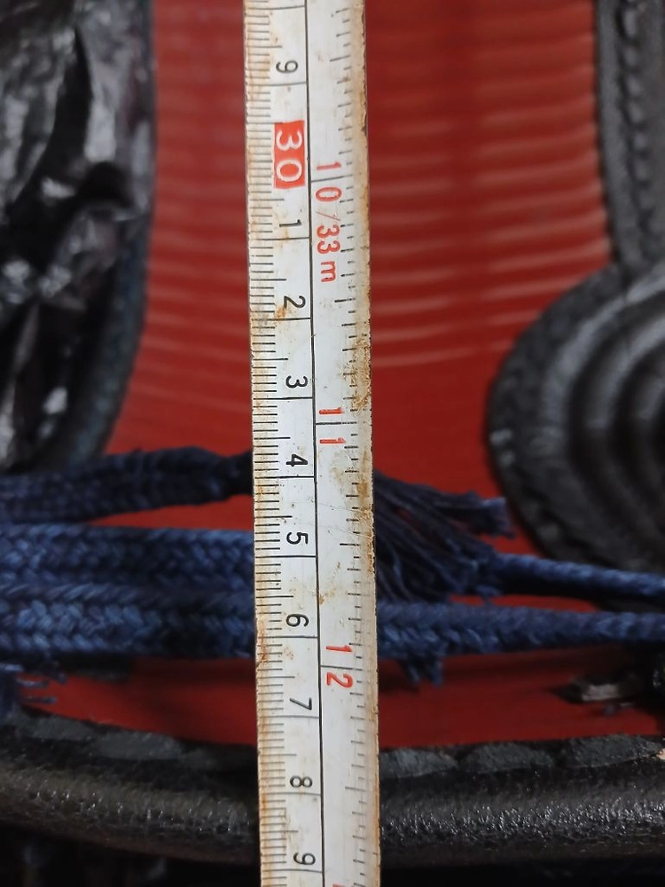 검도호구 갑단품 50본 검붉은색 이미지