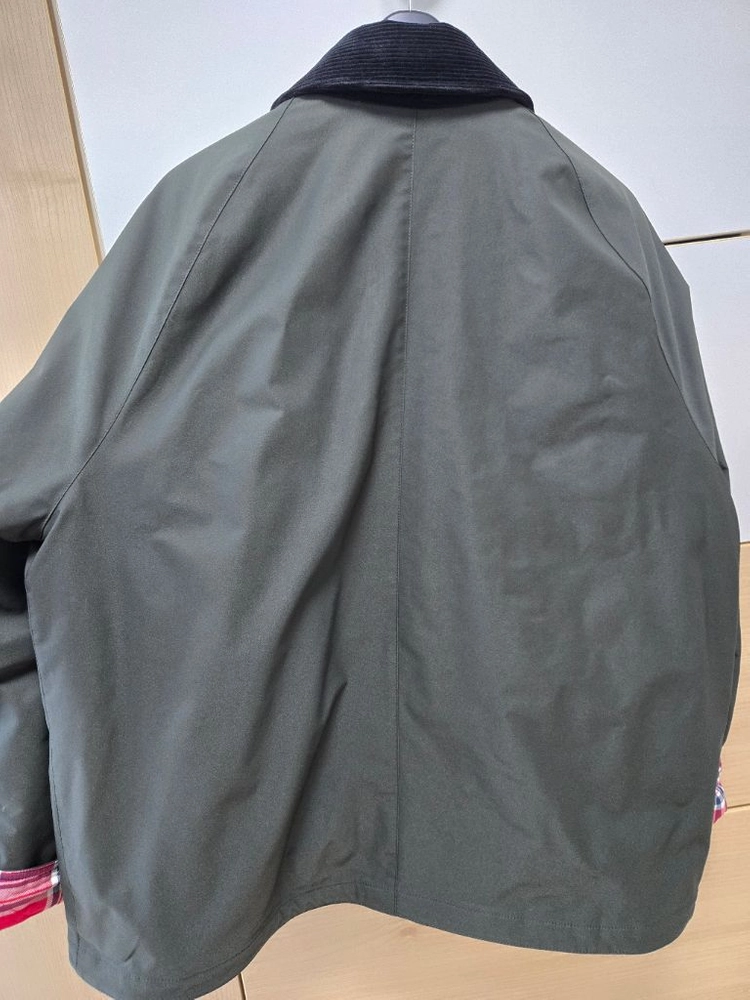 (새상품급) 빈폴레이디스 라이트 패딩 헌팅 점퍼 카키 이미지