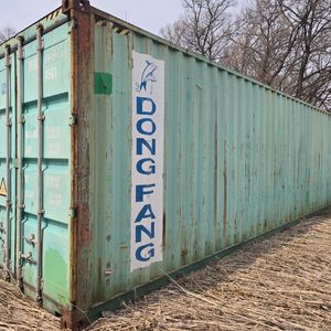 40피트 하이큐빅 수출용 컨테이너 이미지