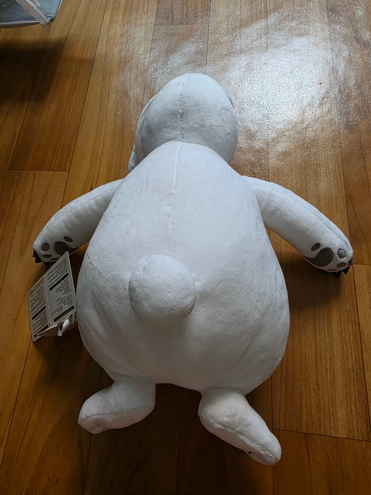원피스 쿵푸듀공 흰색 봉제인형 이미지