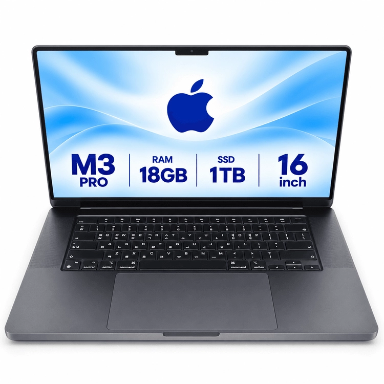 리퍼비시 애플 맥북 PRO M3 PRO RAM 18GB SSD 1TB 16인치 리퍼 노트북 이미지
