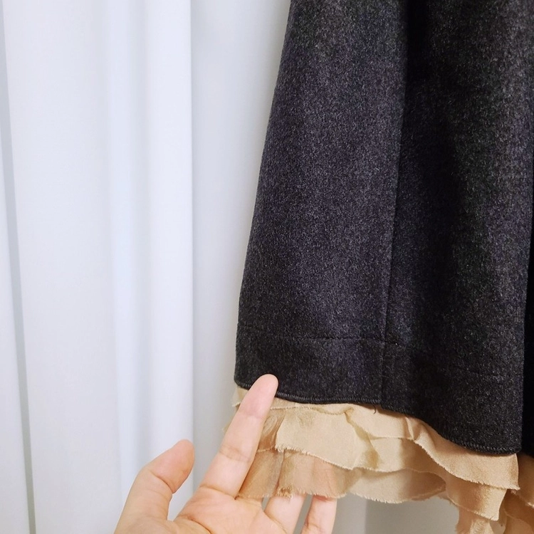 D&G 돌체앤가바나 실크 캐시미어 프릴 스커트 이미지