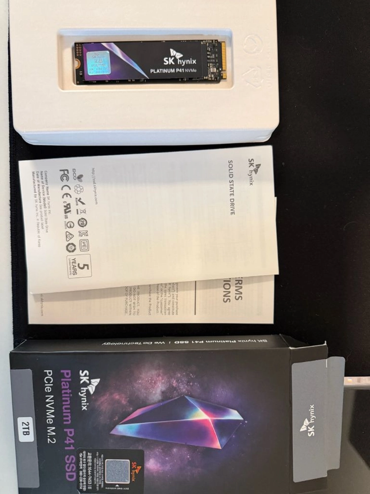SK하이닉스 플래티넘 P41 NVMe SSD 2TB 이미지