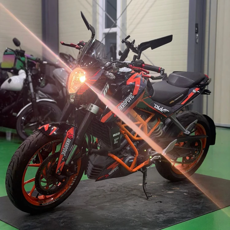 ktm 듀크390 16년식 입문용 네이키드 바이크 저렴하게 판매합니다 이미지