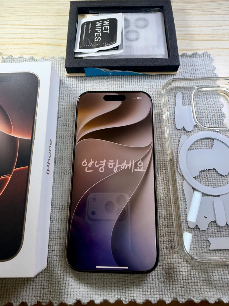 아이폰 16 프로 256GB 데저트 팝니다! 이미지