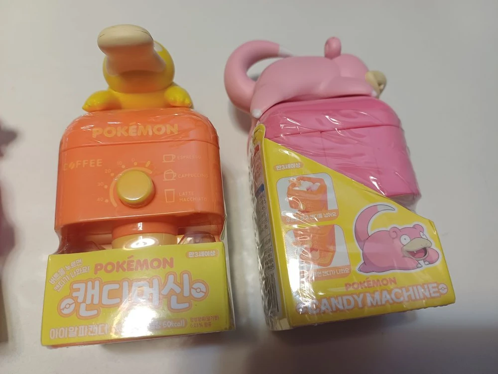포켓몬 야돈 캔디머신+치이카와 먼작귀 보틀 피규어 8개 일괄판매 미개봉 새상품 이미지