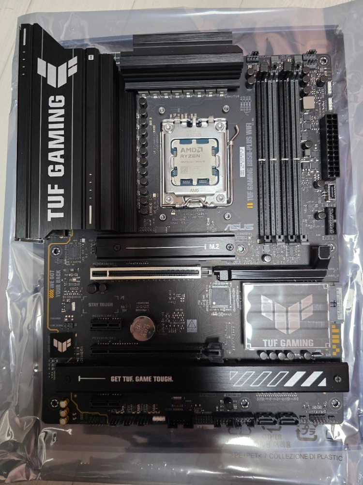 9800x3D + tuf B850 + ddr5 cl30 6000mhz 16g*2 이미지