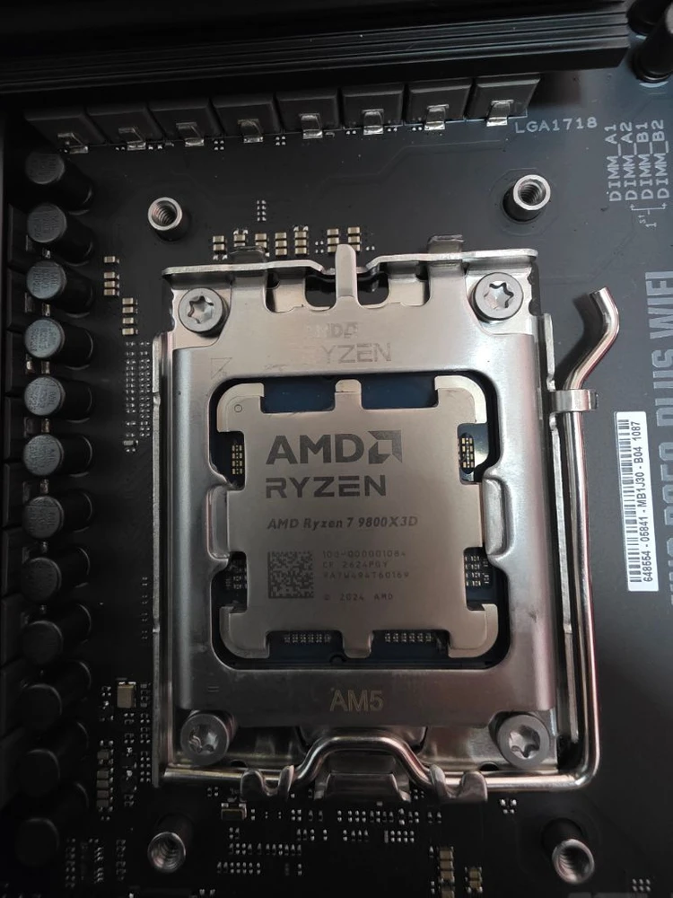9800x3D + tuf B850 + ddr5 cl30 6000mhz 16g*2 이미지