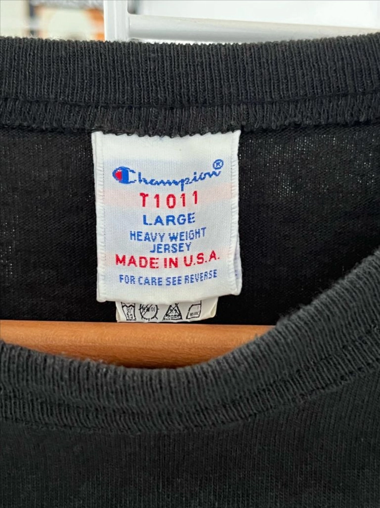 챔피온 래글런 7부 티셔츠 MADE IN USA 이미지