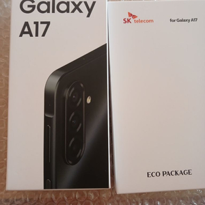 삼성잔자 갤럭시 A17 sm-a175 와이드8 판매랍니다. 미개봉 새제품 순정 에코패키지 보호필름 케이스포함 이미지