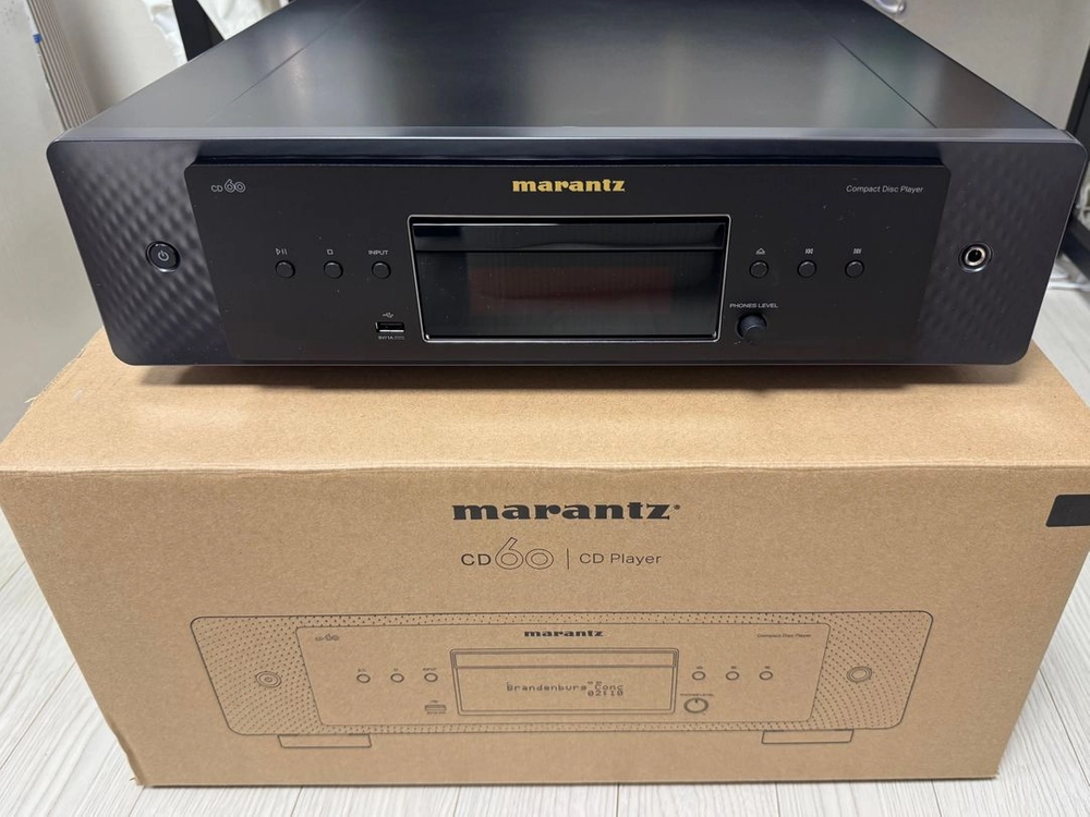 [한달된신품급] 마란츠(Marantz) CD60 CD플레이어 블랙색상 판매합니다.(하남 미사) 이미지