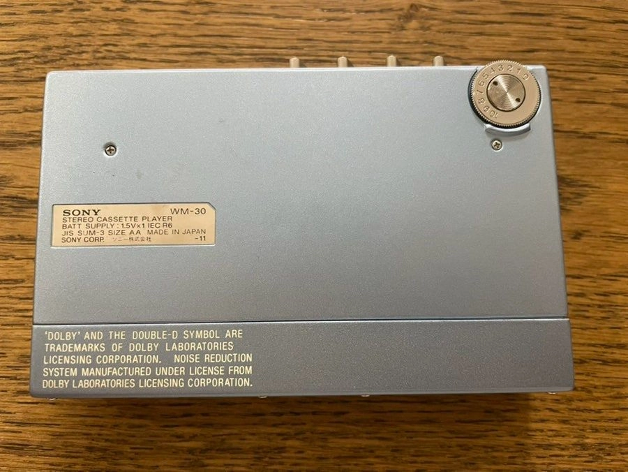 Sony WM-30 워크맨 카세트 플레이어 판매 합니다. 이미지