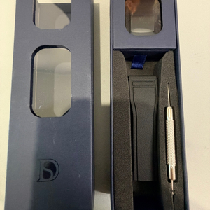 delugs 디러그 파일럿 러버스트랩 블랙 20mm 이미지