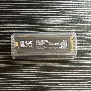 마이크론 크루셜 nvme ssd P310 1TB 이미지