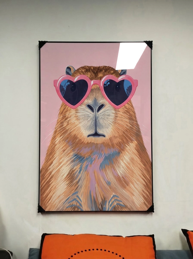 캐비어 그림 액자 팝아트 인테리어소품 그림액자 캐비어액자 대형그림액자 거실인테리어 아트포스터 캔버스액자 팝아트액자 이미지