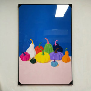 그림 액자 팝아트 인테리어소품 그림액자 호박그림 호박액자 대형그림액자 거실인테리어 아트포스터 캔버스액자 팝아트액자 이미지
