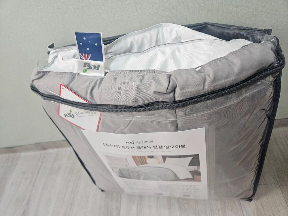 [김수자] 호주산 클래식 편잠양모이불 이미지