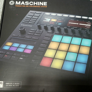 NI Maschine MK3 머신 드럼 패드 샘플러 미디 컨트롤러 힙합 비트 메이킹 이미지