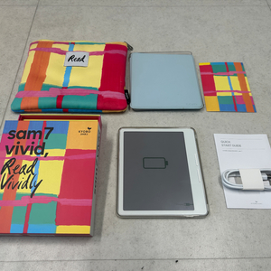 교보 sam7 vivid 이북리더기 화이트 이미지