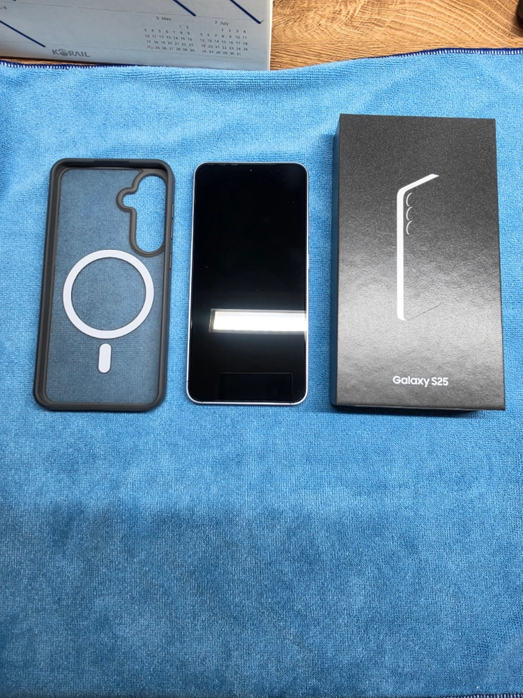 갤럭시 S25 256gb 아이스블루 올갈이 팝니다 이미지
