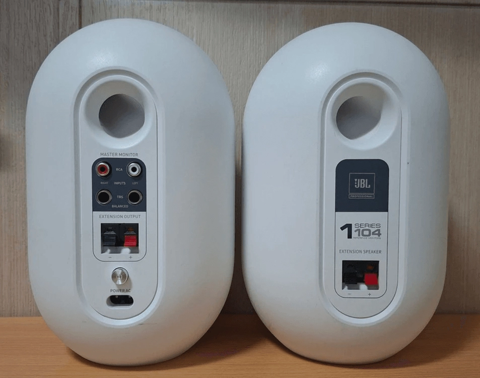 JBL 104BT 스피커 화이트 블루투스 액티브스피커 이미지