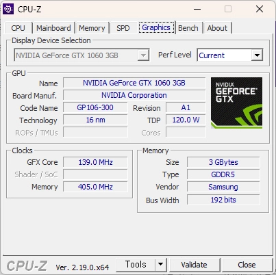 갤럭시 GALAX 지포스 GTX1060 OC D5 3GB 그래픽카드 이미지