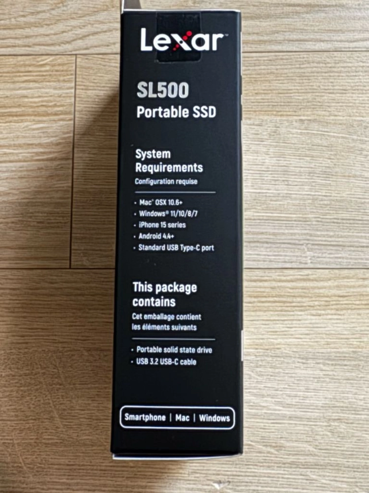 렉사 외장 ssd 2TB 미개봉 + 쿠팡 5년 보험 이미지